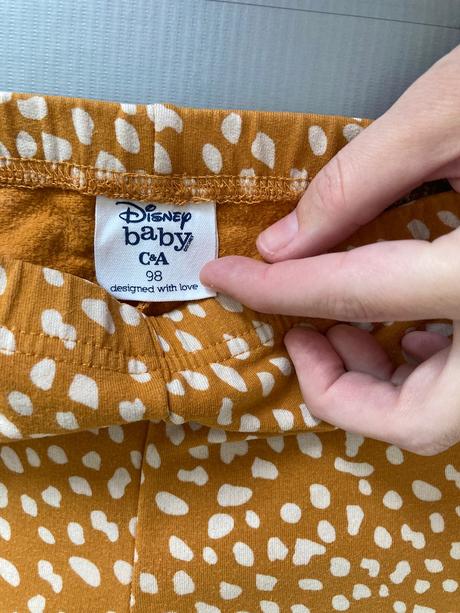 Suprava srnka, leginy a mikina, c&a,98