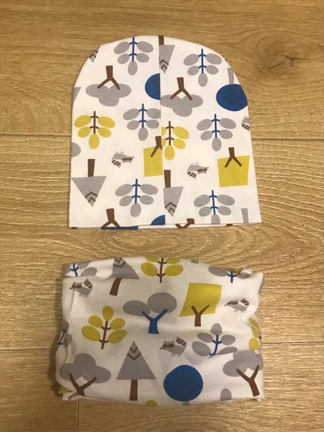 Dvojvrstvova ciapka a tunel na krk, 68 / 74 / 80