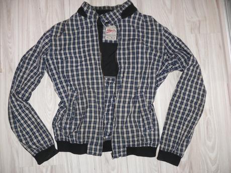 Bomberka-prechodny kabát, pull&bear,l