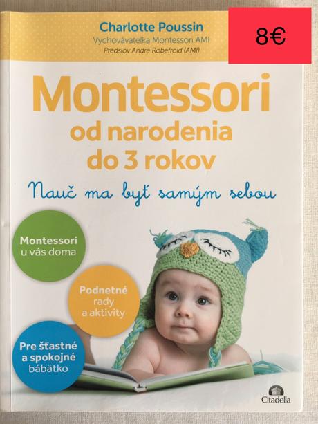 Kniha montessori od 0-3 rokov, 
