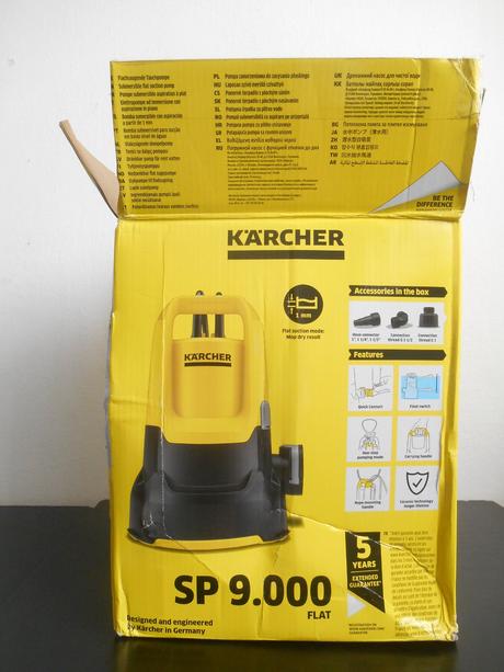 Ponorné čerpadlo s plochým nasávaním, 