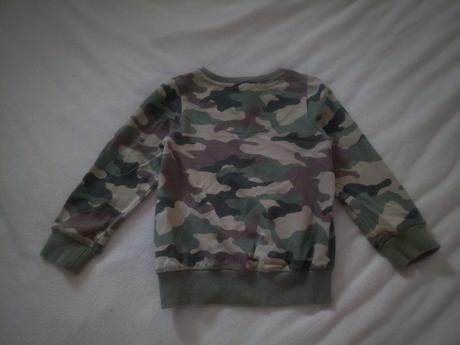 Krasna bavlnena maskacova mikina, next,98