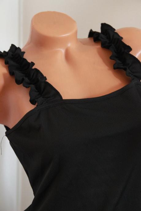 Čierny body top, m, m