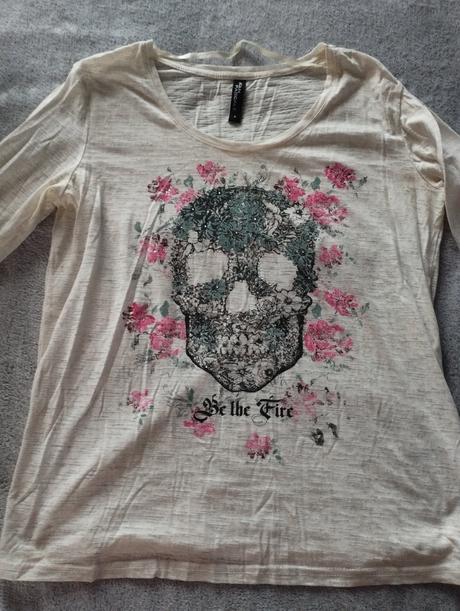 Tričko s lebkou, takko,s