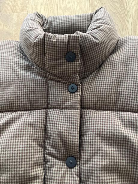 Hneda kockovana bunda zara, zara,152