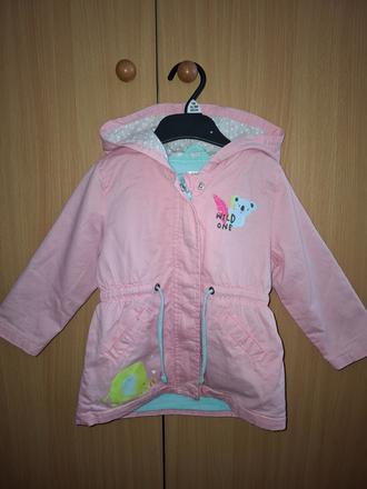 Jarná/jesenná bunda pre dievčatko, veľ 86, baby,86