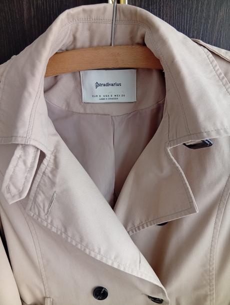 Stradivarius trenchcoat, stradivarius,s