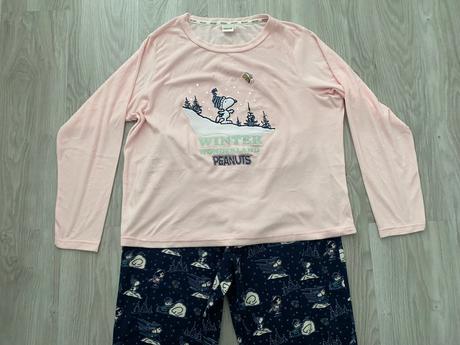 Pyžamo dámske m ( nové), peanuts,m