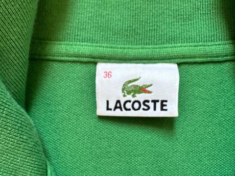 Lacoste polokošeľa v brazílskej zelenej, lacoste,36