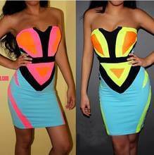 Neonove saty, xs