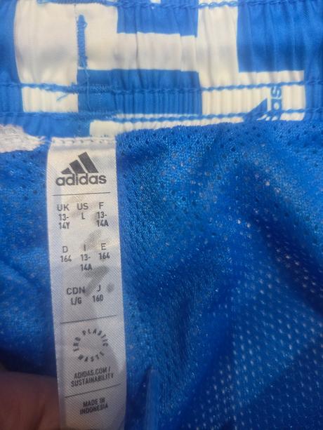 Chlapcenske šortky, adidas,164