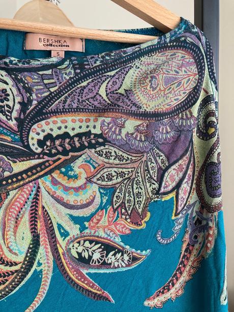 Tričko na jedno rameno, bershka,s