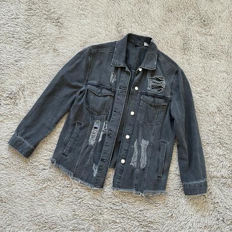 Zara riflova bunda, h&m,40