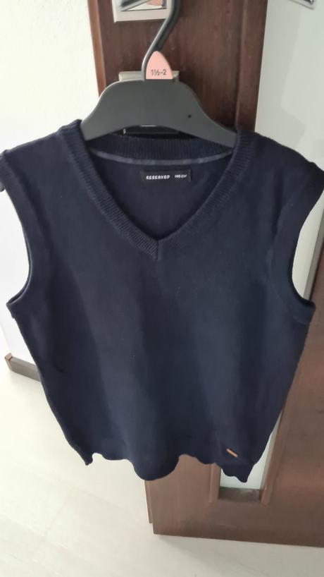 Pletená elegantná vesta, reserved,140