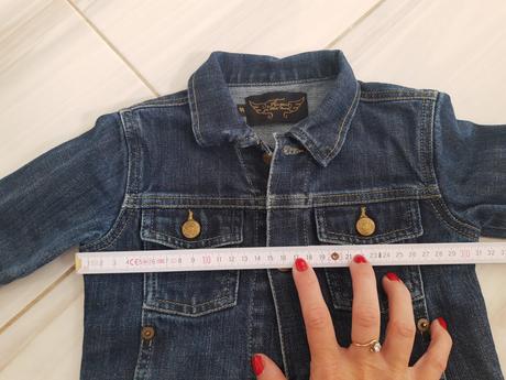 Detská riflová bunda 92/98, 98