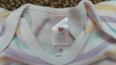 Pruhované body, baby club,68