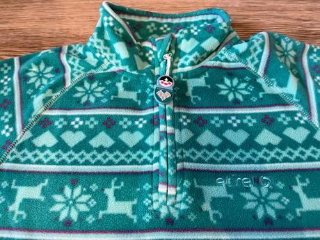 Fleece zimné tričko etirel ako nové, etirel,128