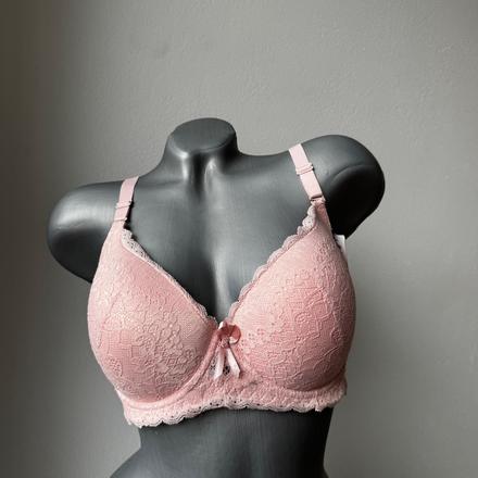 Mierne vystužená podprsenka s kosticou 88241 ružov, 75d