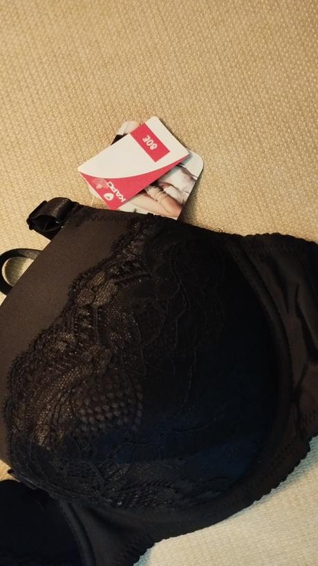 Vystužená podprsenka čierna, 80e