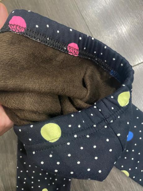 Dievčenské zateplené legíny velk.104/110, 104