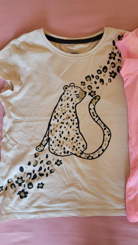 Trička 4 kusy-veľ.134-super stav, 134