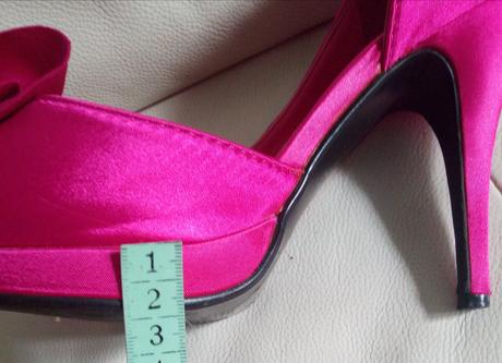 Cyklámenové elegantné lodičky, 39