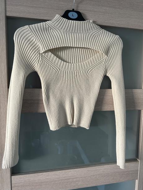 Krémové tričko, terranova,s