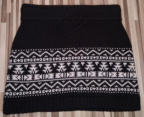 Nenosená pekná sukňa, fishbone,s