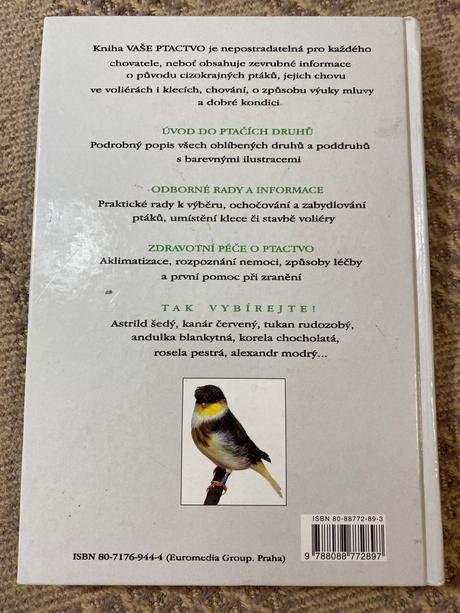 Krásna kniha vaše ptactvo david alderton,