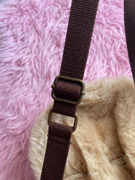 Roztomilá huňatá detká kabelka zara, zara