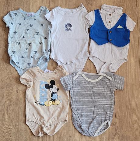 Body s krátkym rukávom 5ks, pepco,68