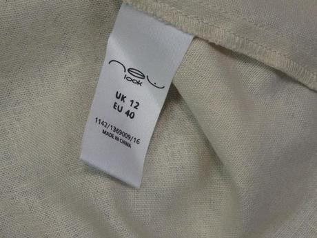 Kvalitná ľanová sukňa, new look,40