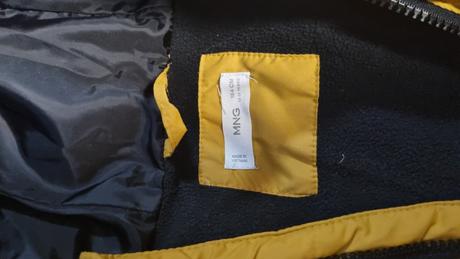 Zimná bunda, mango,164