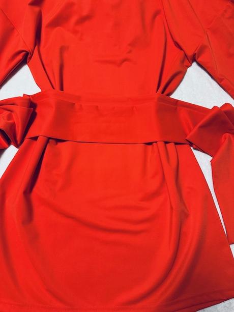 Oranžové kimonové minišaty na uviazanie chantall, chantall,l / m