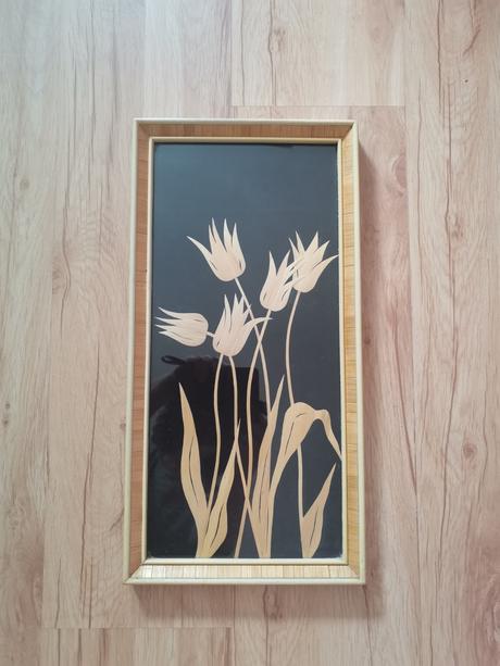 Tulipány - intarzia, 