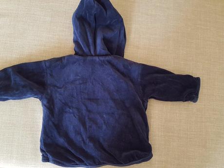 Modra mikinka, c&a,68