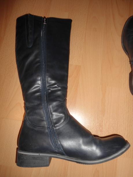 Tmavomodre damske cizmy jenny fairy, 37