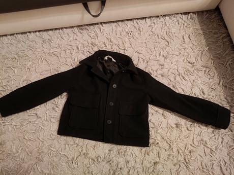 Dievčenská bunda krátka, h&m,140