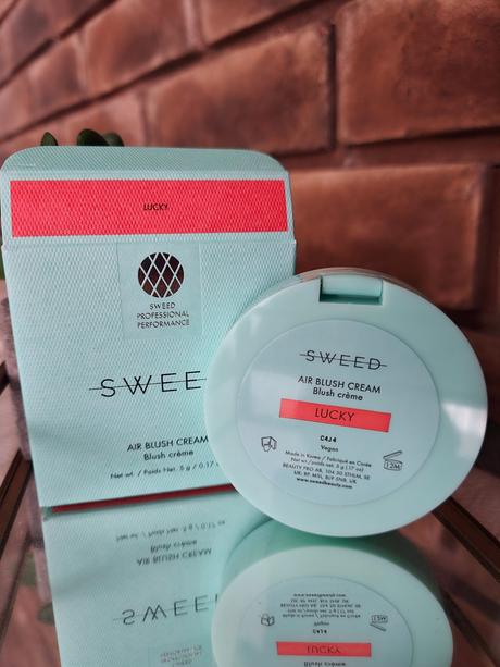 Sweed air cream blush kremova licenka odtien lucky, 