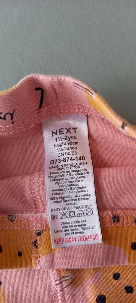 Pyžamká next 92, next,92