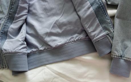 Sexi podšitá riflovka na zips do pása s/m, m
