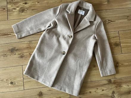 Vlnený kabát zara, zara,128