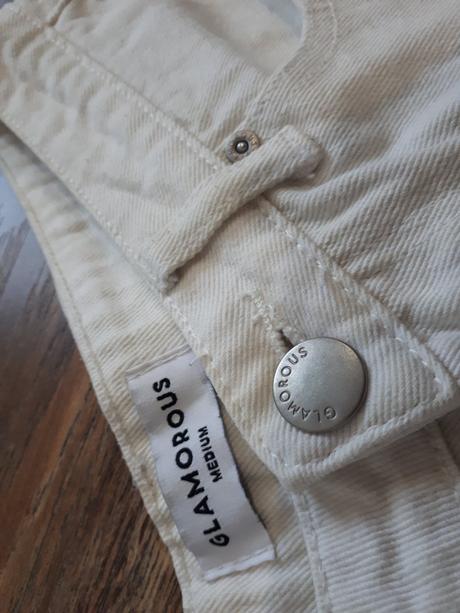 Rifle mom vysoky pas roztrhane vel 38/40, 38