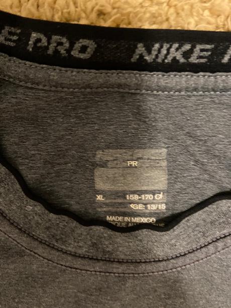 Nike pro tričko 158/170, nike,164