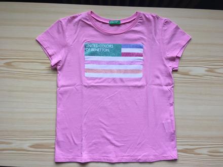 Tričko benetton veľ. 140/146, benetton,140