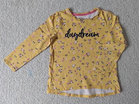 116 tričko kvietky dlhý rukáv, kids,116