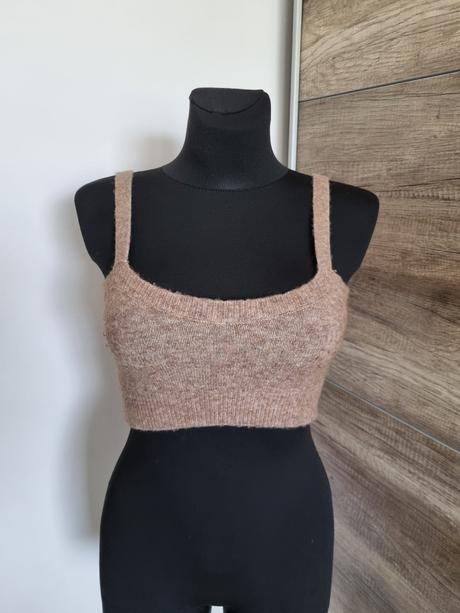 Tielkový top, zara,s