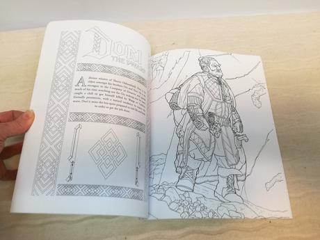 The hobbit colouring book movie trilogy nsp21, 
