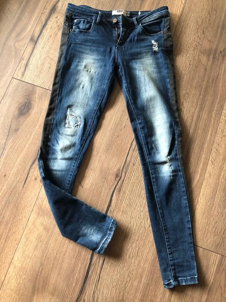 Dámske rifle, bershka,38