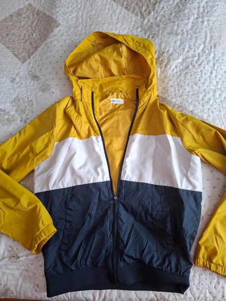Prechodná šuštiaková vetrovka, h&m,164